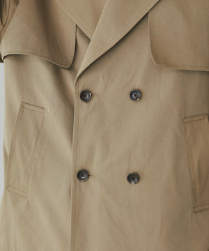 ショートトレンチジャケット