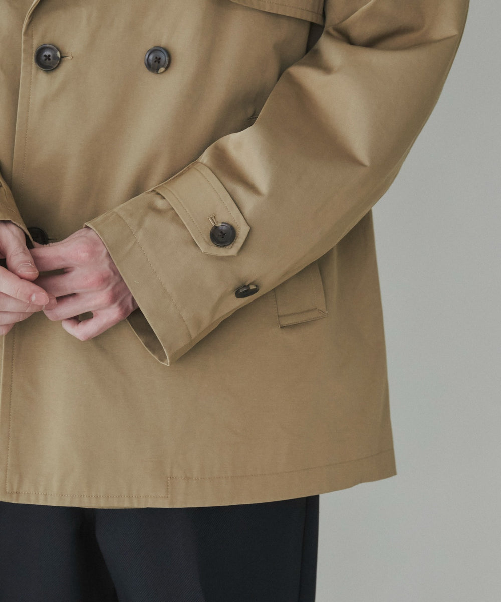 ショートトレンチジャケット