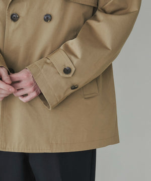 ショートトレンチジャケット