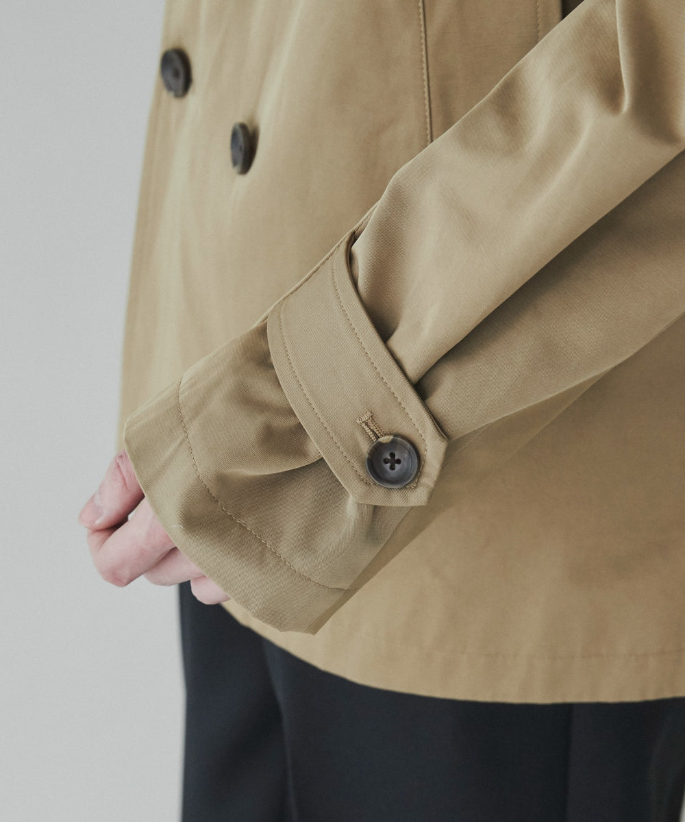 ショートトレンチジャケット