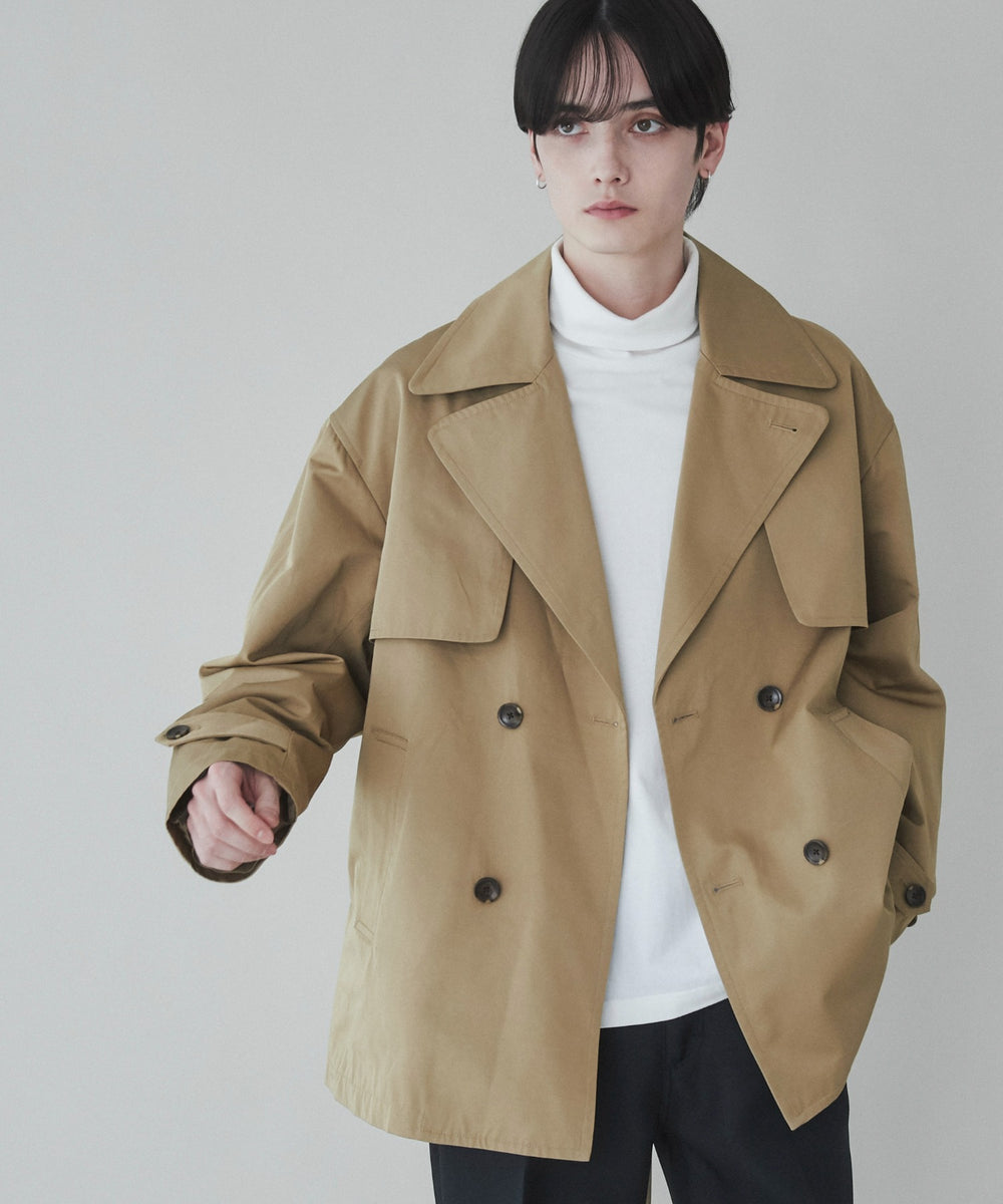 ベージュ モデル：180cm L着用