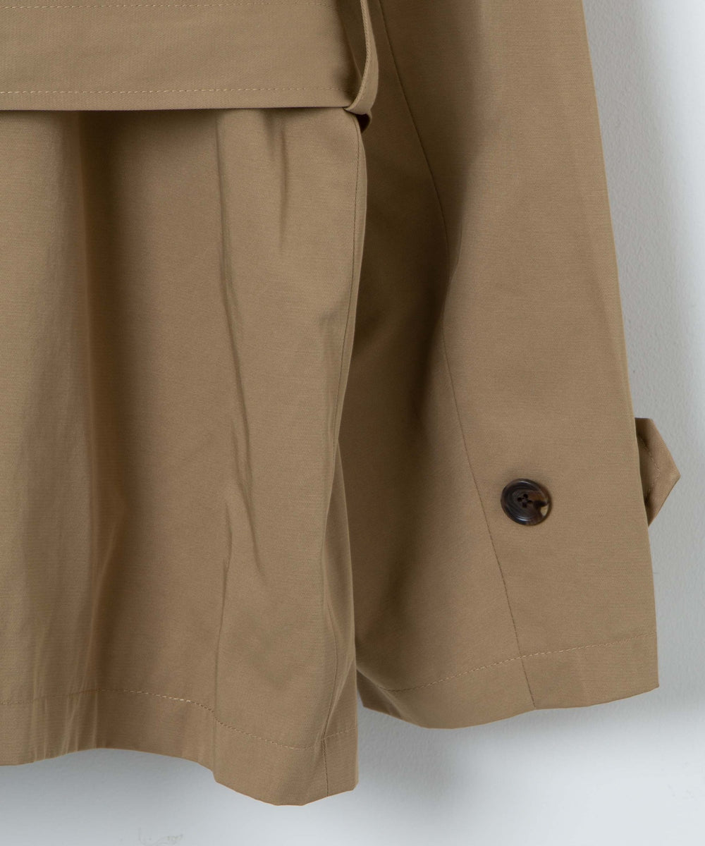 ショートトレンチジャケット