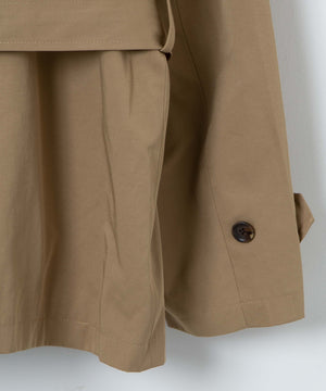 ショートトレンチジャケット