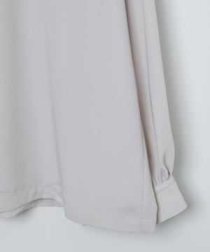 トロミBIGバンドカラーシャツ