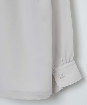 トロミBIGバンドカラーシャツ