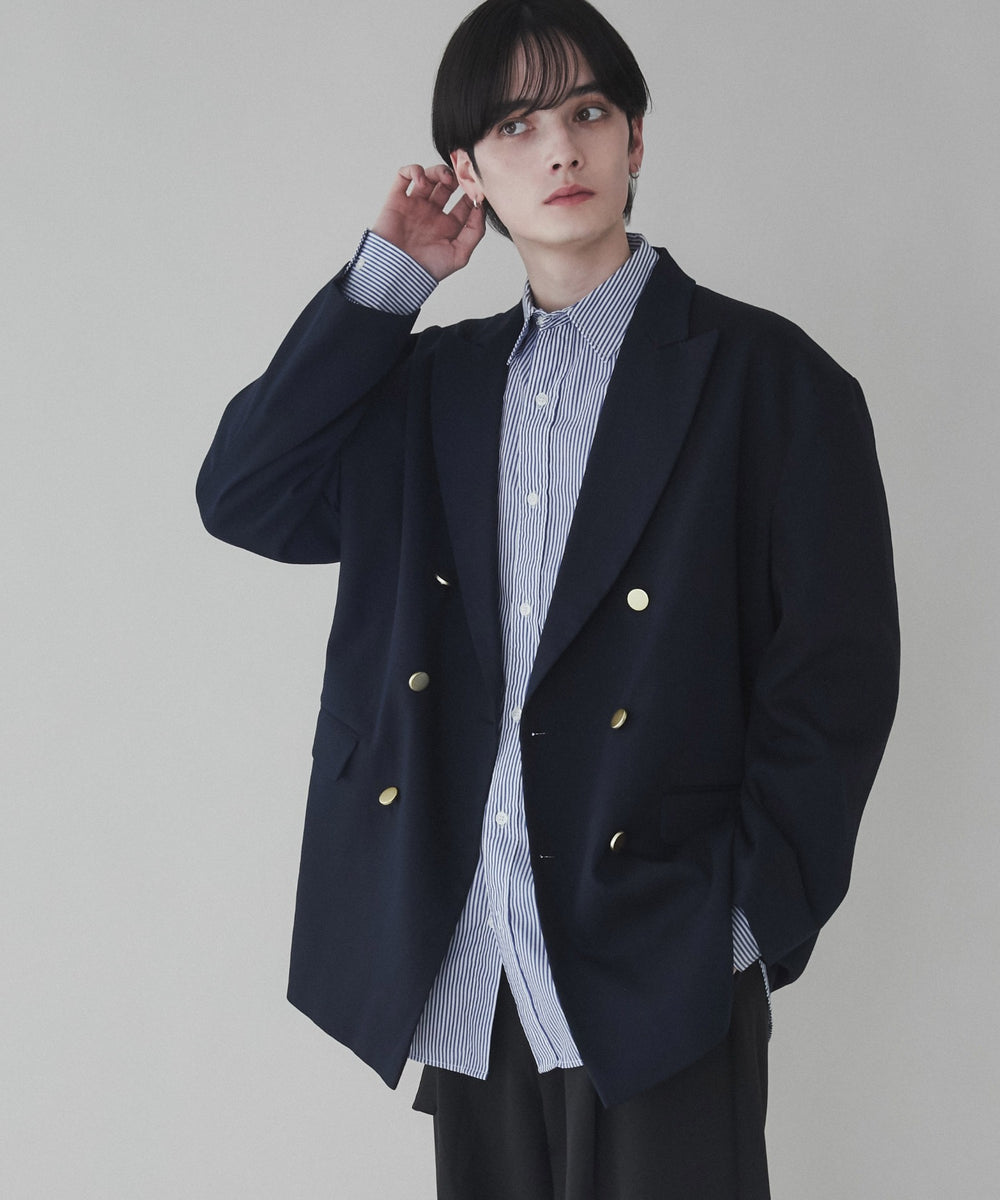 ネイビー モデル：180cm L着用