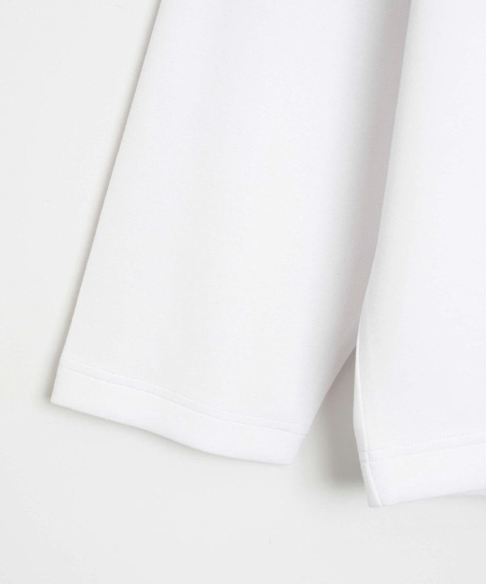 トロミフラワーモチーフロンT