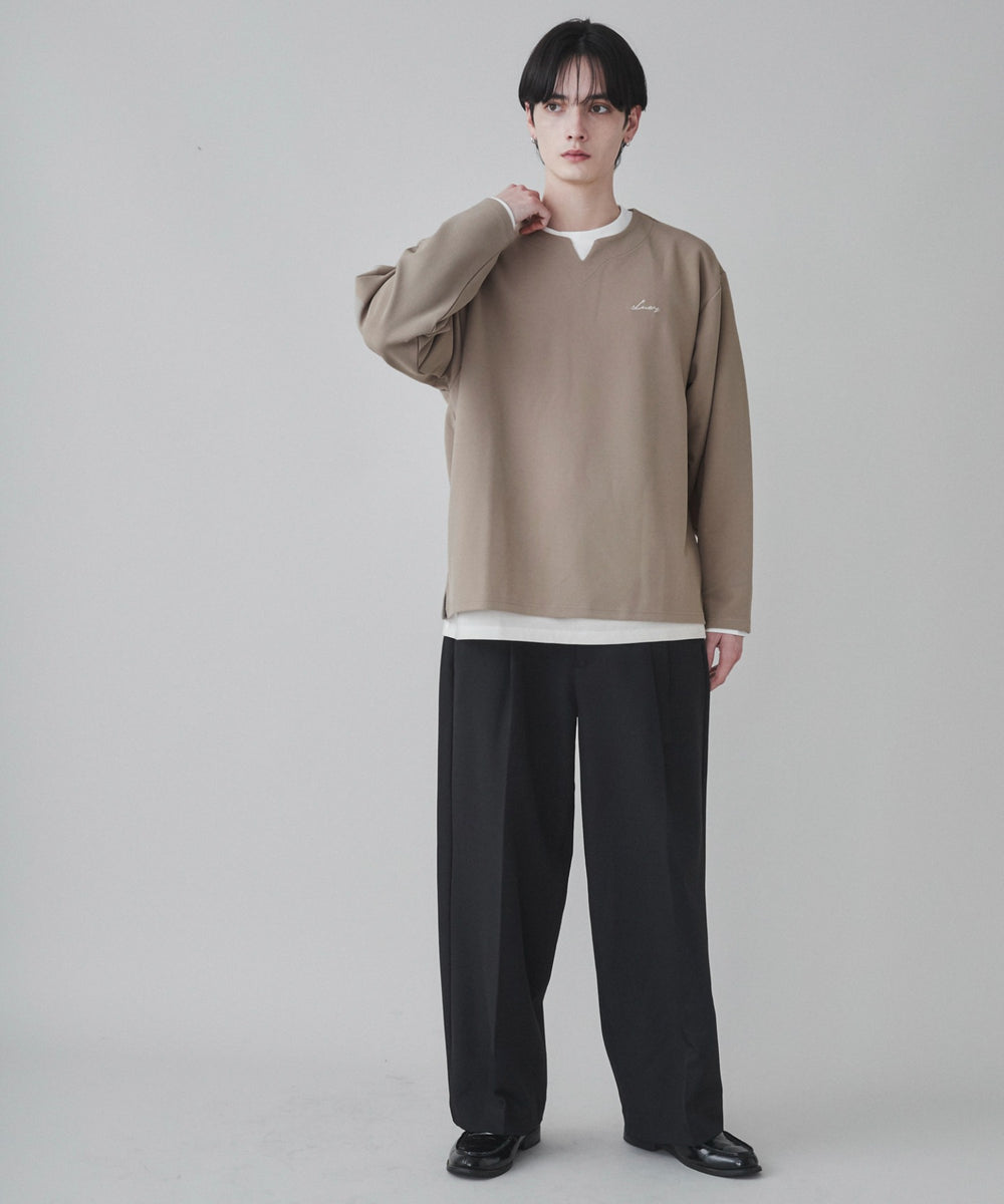 ベージュ モデル：180cm L着用