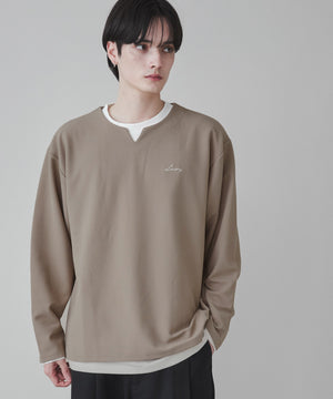 ベージュ モデル：180cm L着用