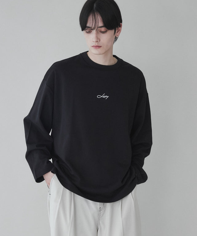 STUSSYSTUSSY INTERNATIONAL ロゴロンT ホワイト L - Tシャツ