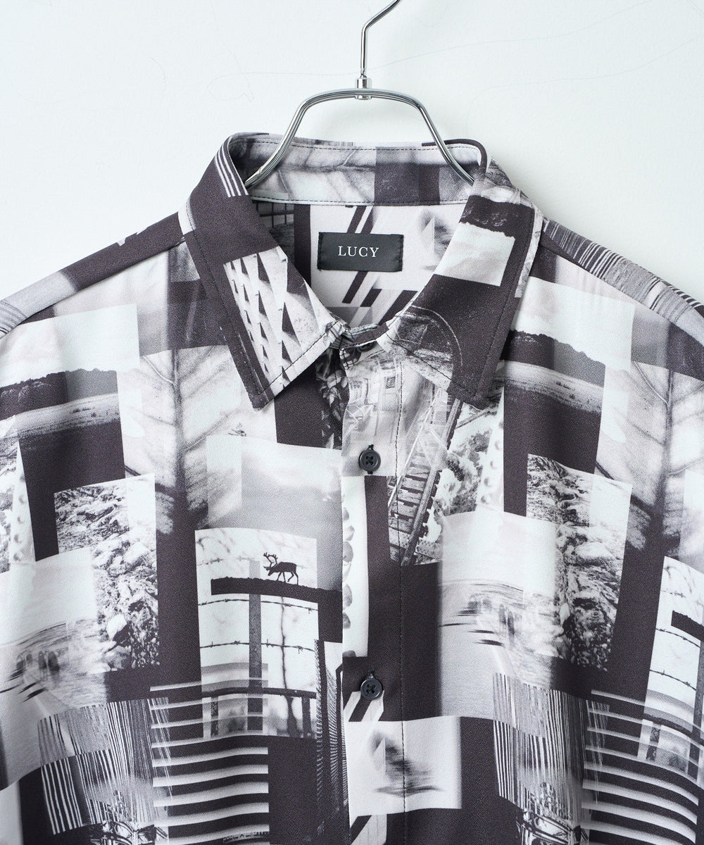 アムンゼンパターンBIGシャツ