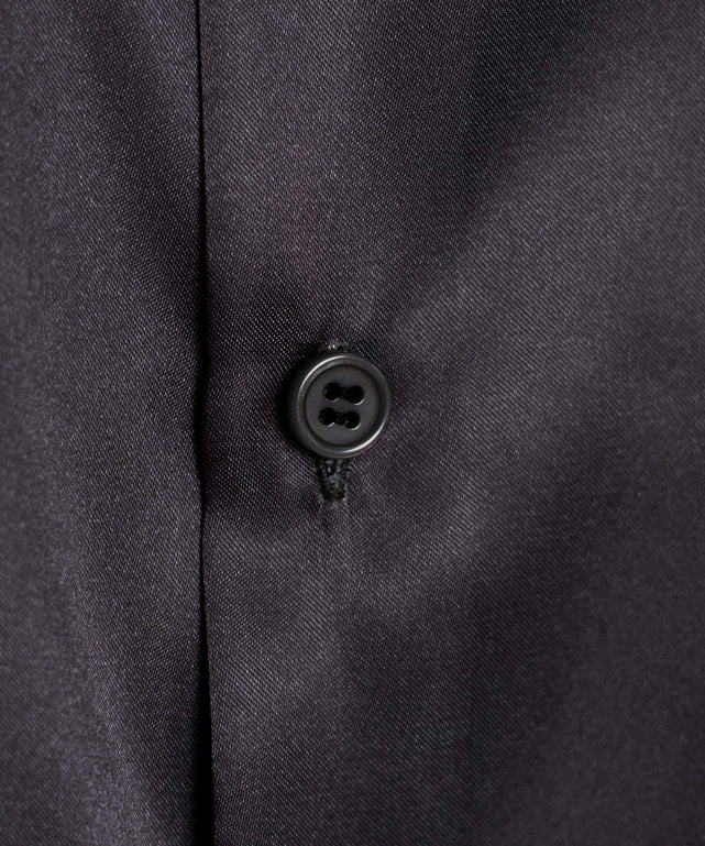 サテンプリントシャツ