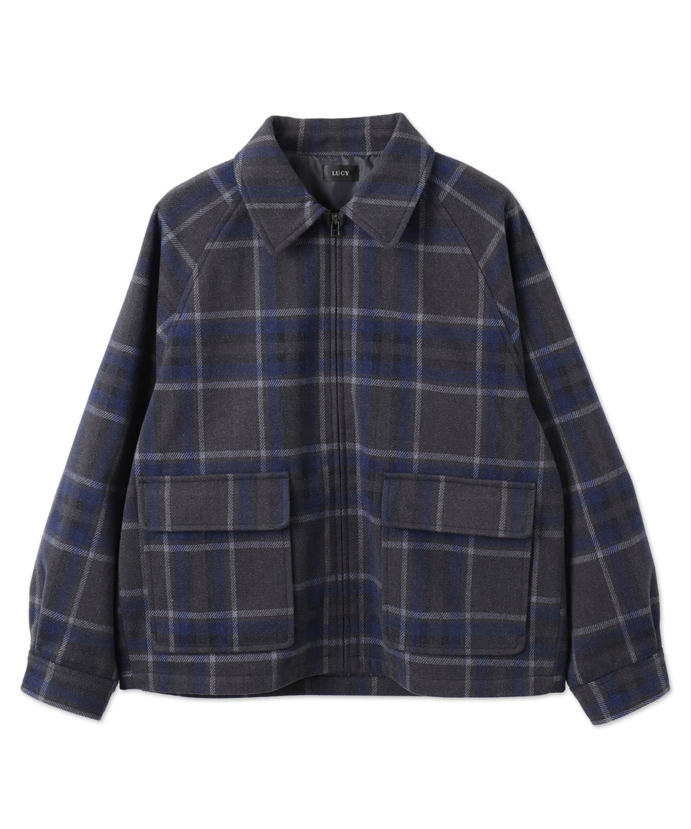 柄1(ブルー系チェック)