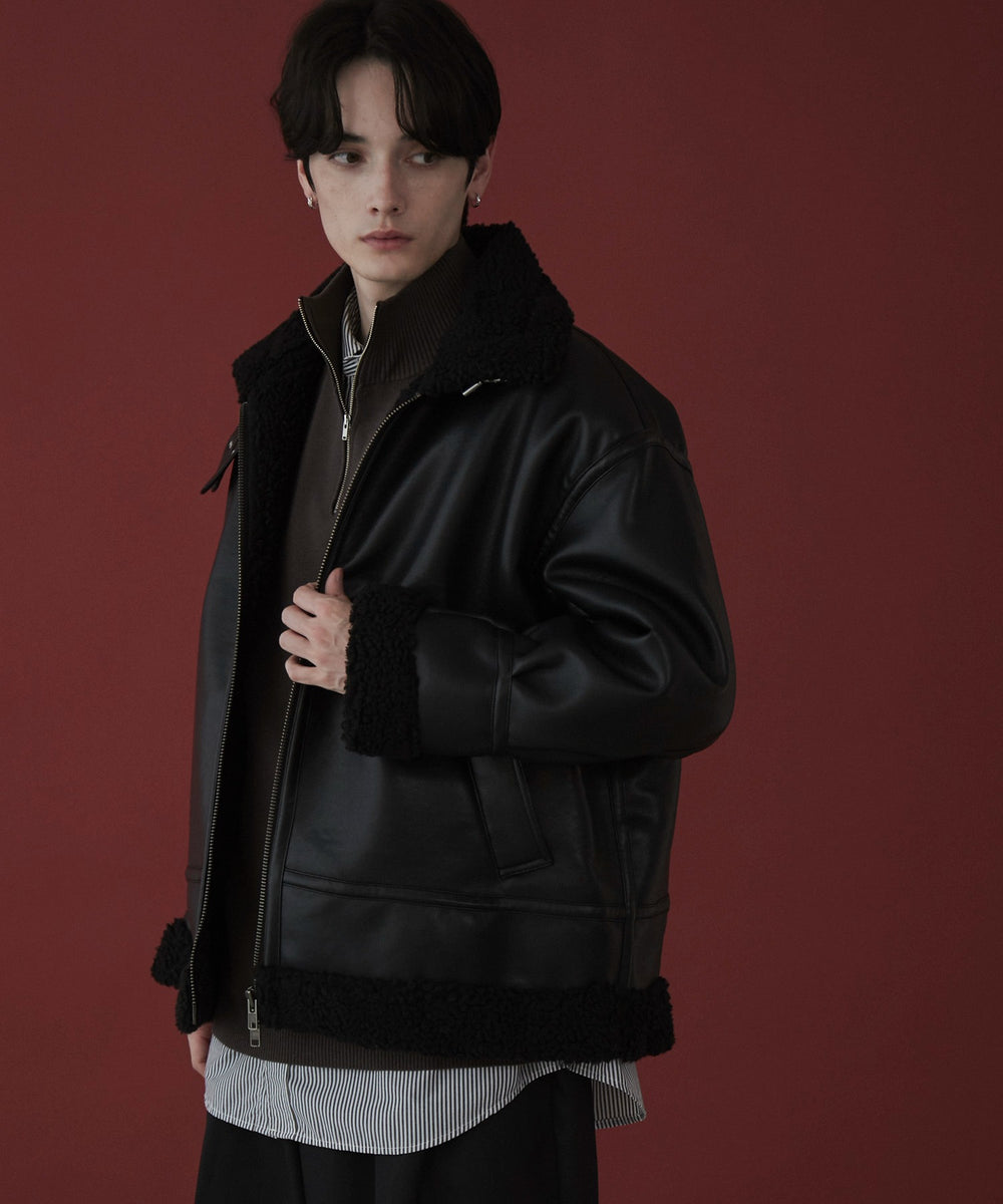 ブラック モデル：180cm L着用