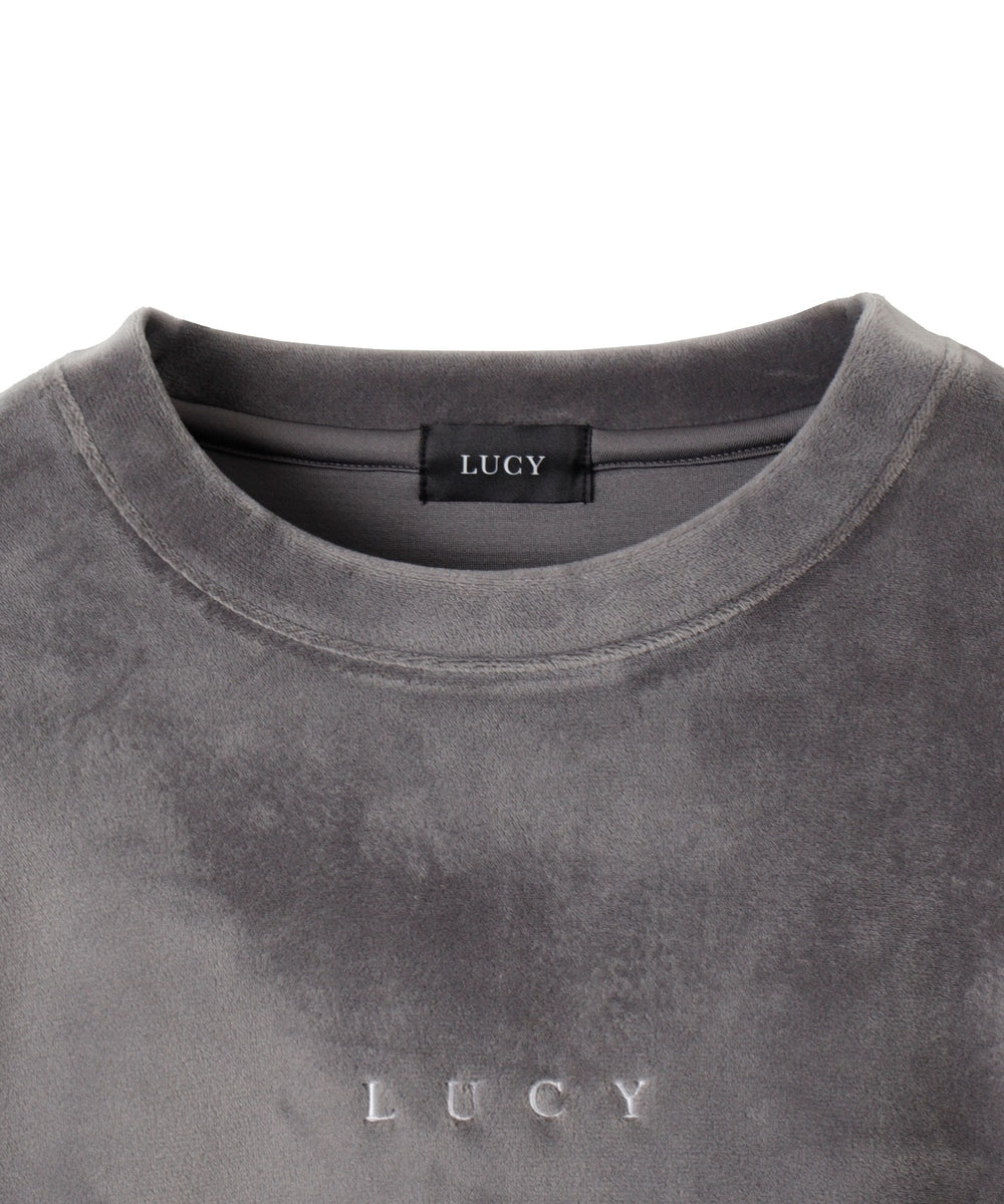 マイクロシャギーワンポイントプルオーバー