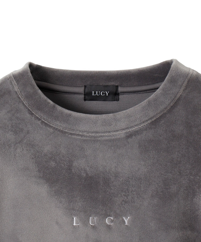 マイクロシャギーワンポイントプルオーバー