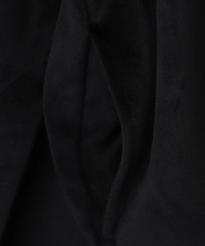 マイクロシャギーワンポイントハーフZIPプルオーバー