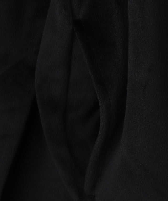 マイクロシャギーワンポイントハーフZIPプルオーバー