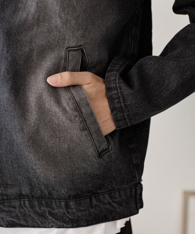 ライダースデニムジャケット