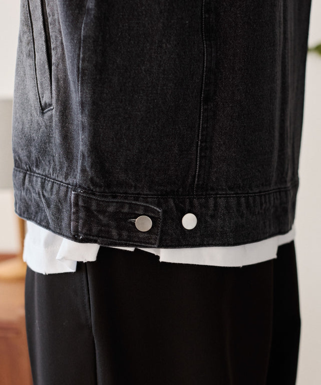 ライダースデニムジャケット