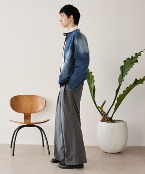 デニム中濃加工 モデル：180cm L着用