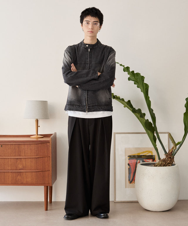 デニムブラックソノタ モデル：180cm L着用