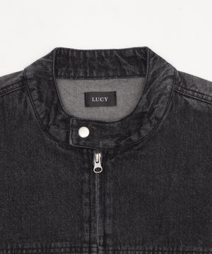 ライダースデニムジャケット