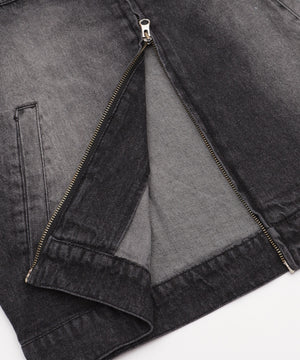 ライダースデニムジャケット