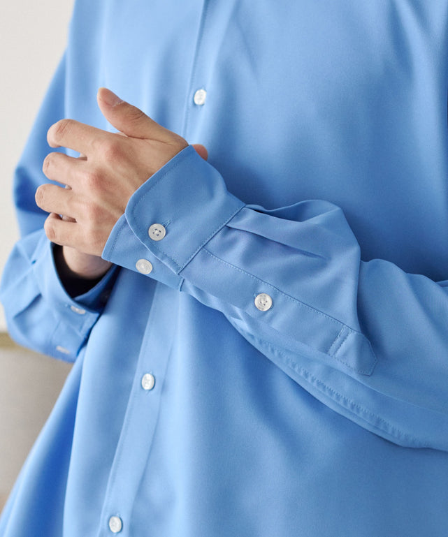 ルーズシルエットボックスシャツ（LS）