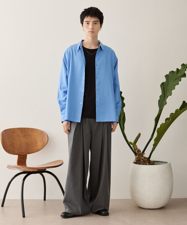 ブルー モデル：180cm L着用