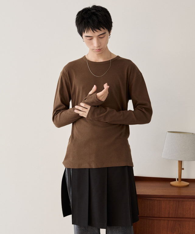 ブラウン モデル：180cm L着用