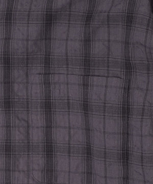 クリンクルチェックシャツ（LS）