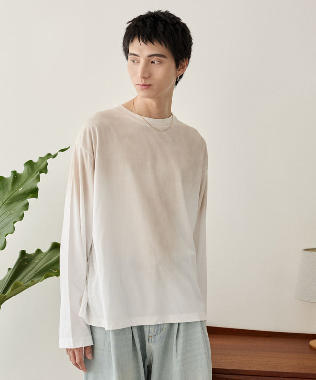 オフホワイト モデル：180cm L着用