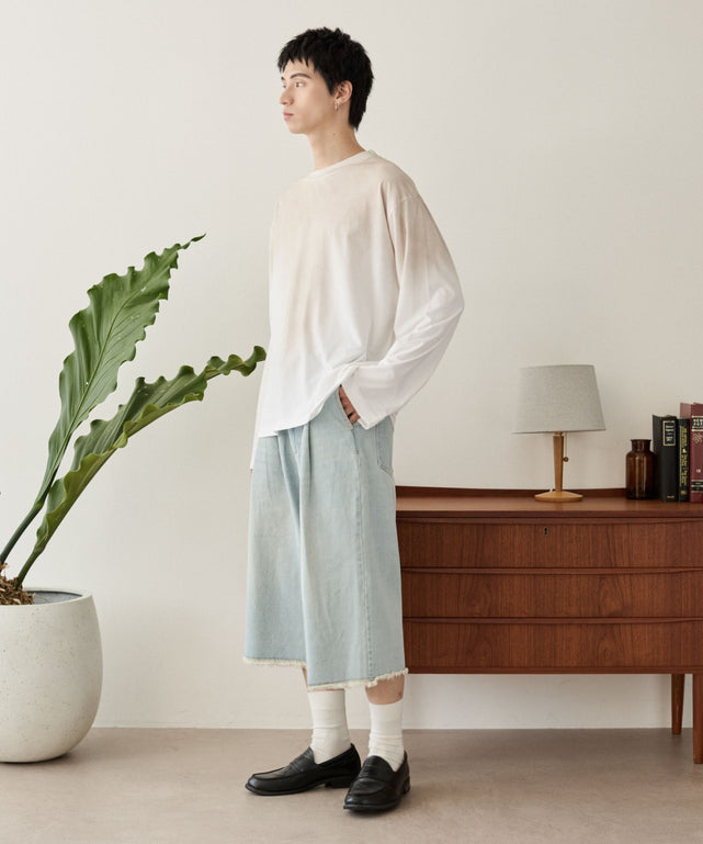 オフホワイト モデル：180cm L着用