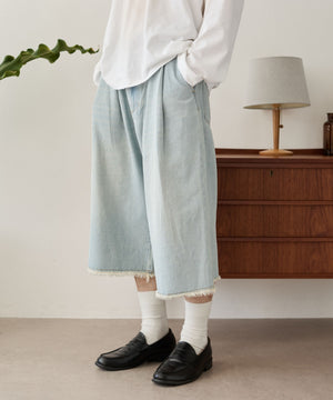 デニム淡 モデル：180cm L着用