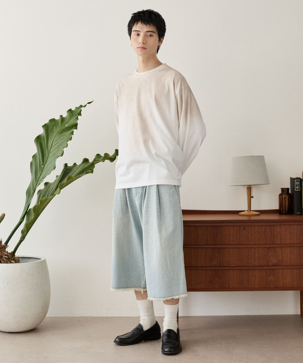 デニム淡 モデル：180cm L着用