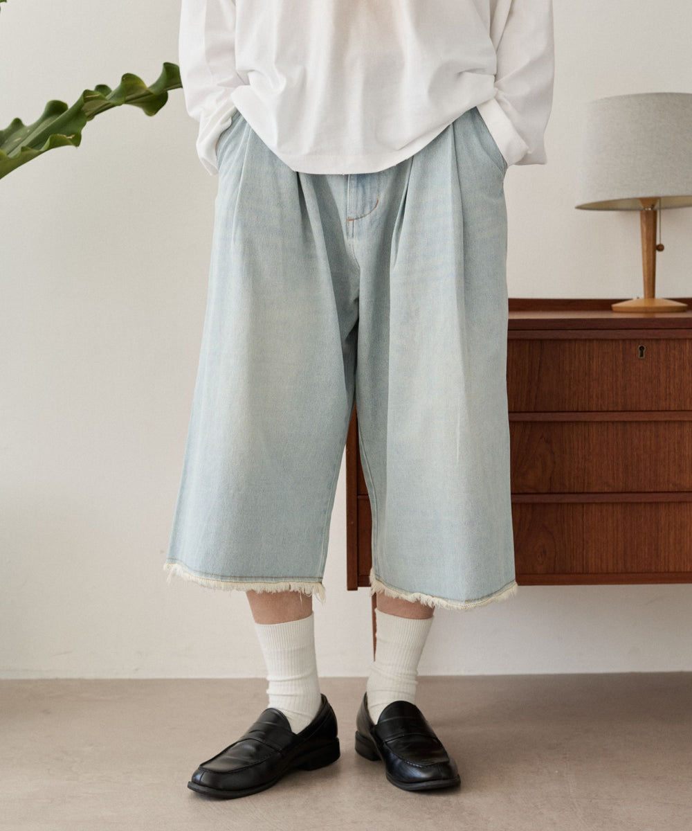 デニム淡 モデル：180cm L着用