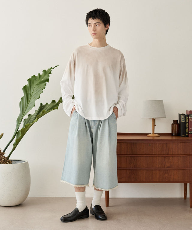 デニム淡 モデル：180cm L着用