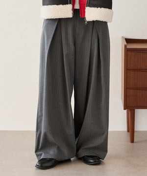 グレーストライプ モデル：180cm L着用