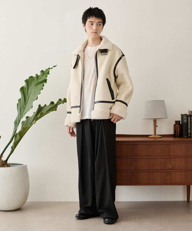 ブラックストライプ モデル：180cm L着用