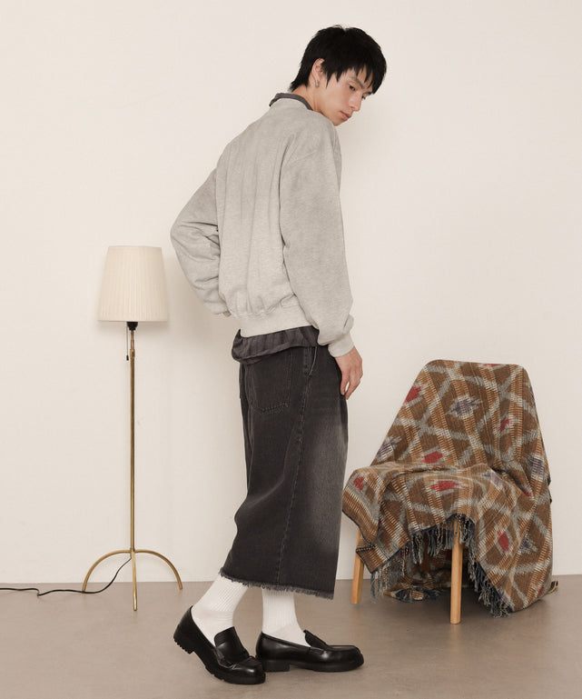 杢グレー モデル：180cm L着用