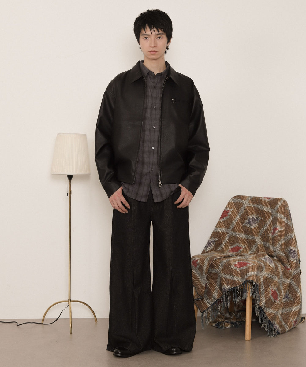 ﾃﾞﾆﾑﾌﾞﾗｯｸ モデル：180cm L着用