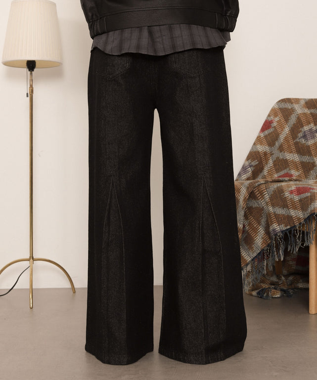 ﾃﾞﾆﾑﾌﾞﾗｯｸ モデル：180cm L着用