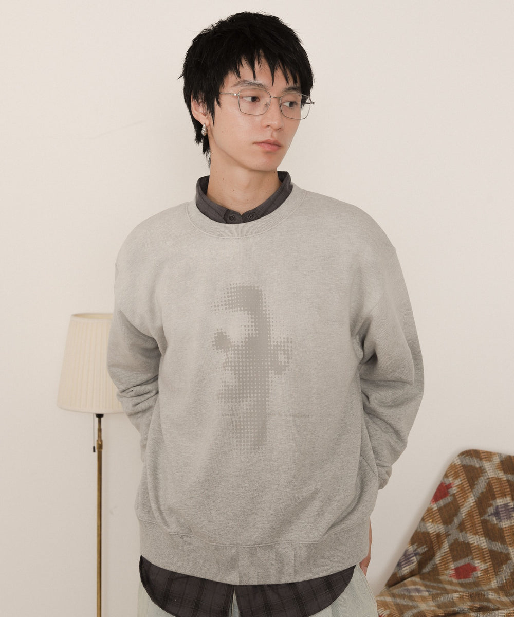 杢グレー モデル：180cm L着用