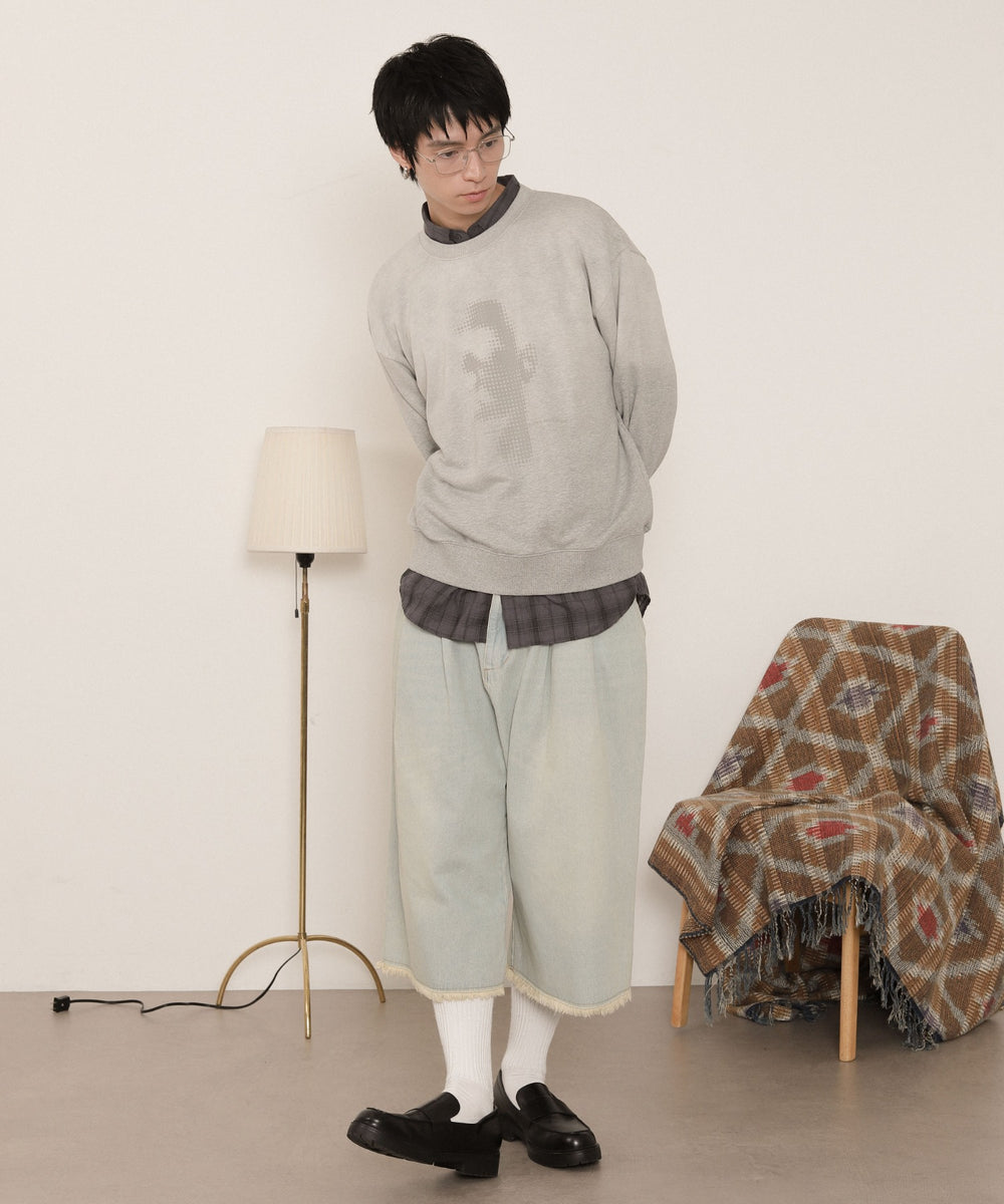 杢グレー モデル：180cm L着用