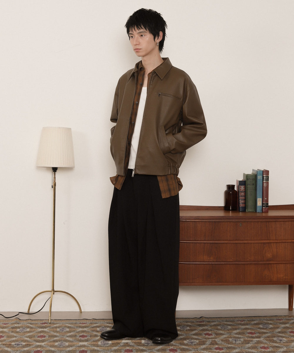 ブラウン モデル：180cm L着用