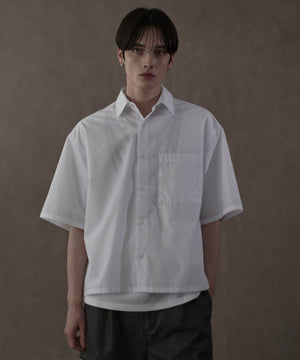 ホワイト　モデル：180㎝　L着用