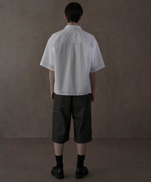 ホワイト　モデル：180㎝　L着用