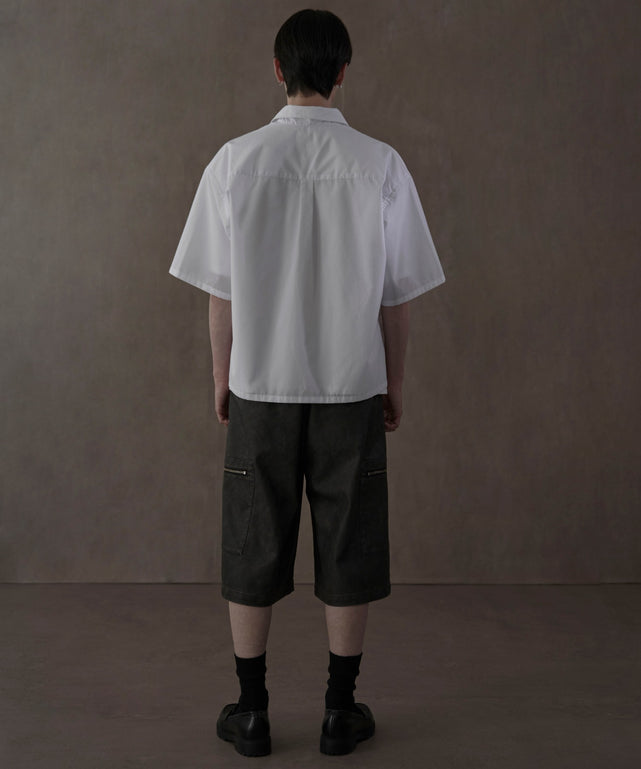 ホワイト　モデル：180㎝　L着用