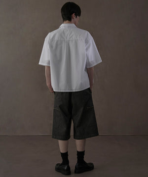 ホワイト　モデル：180㎝　L着用